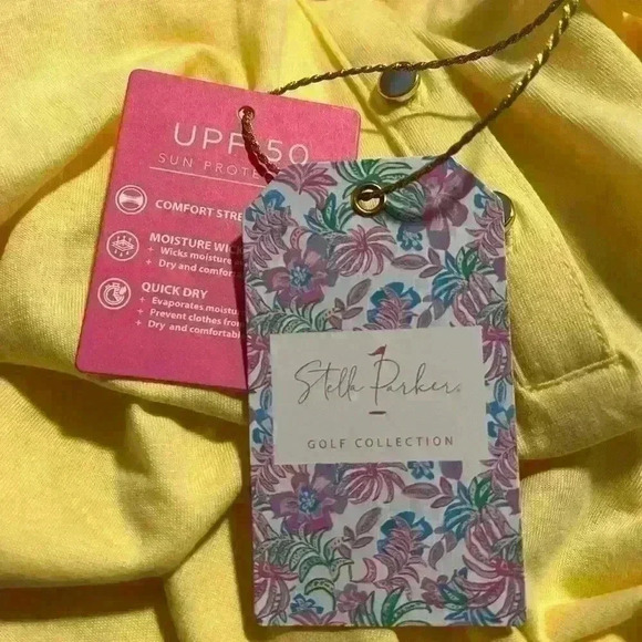 NWT💛🏓 Button Front Polo - Picture 4 of 4